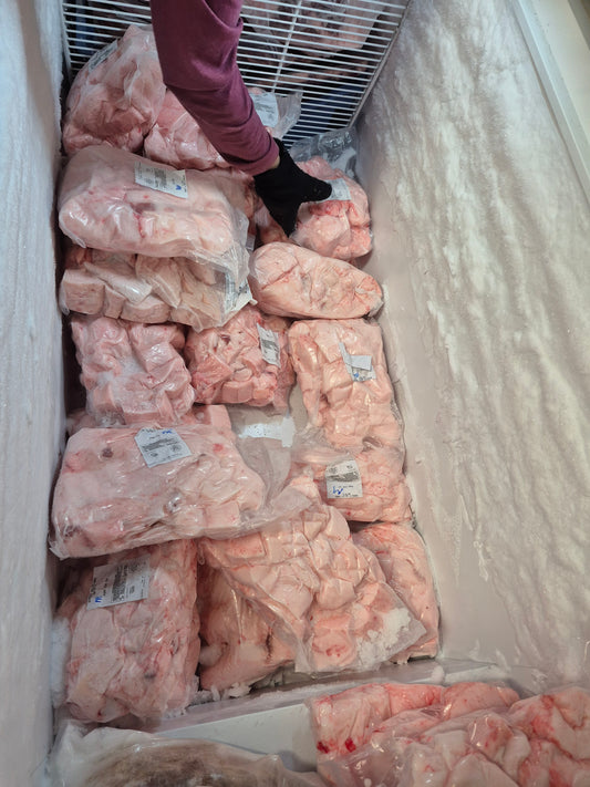 Pork Back Fat  (cooking lard-when rendered)