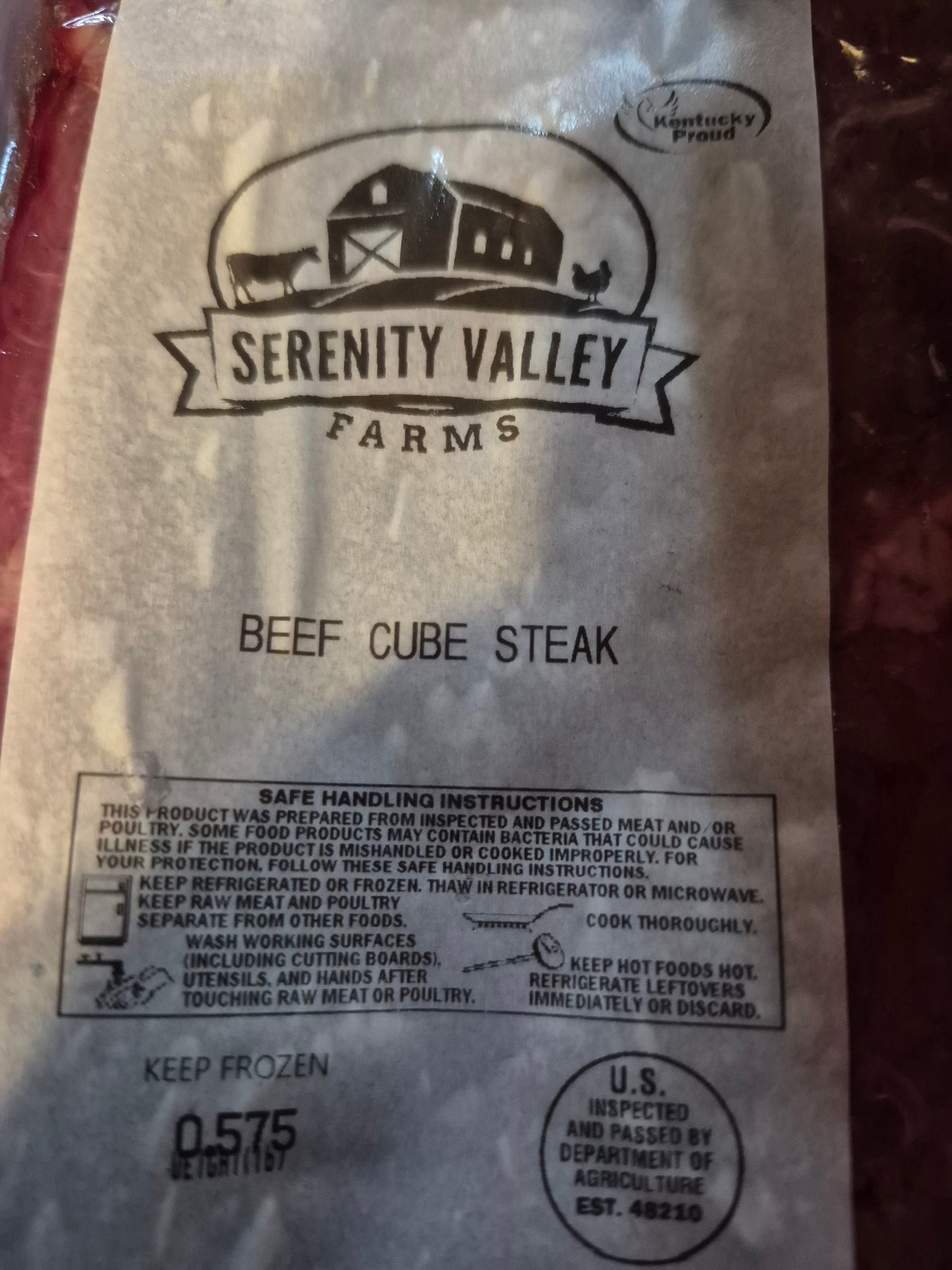 Beef-Cubed Steak