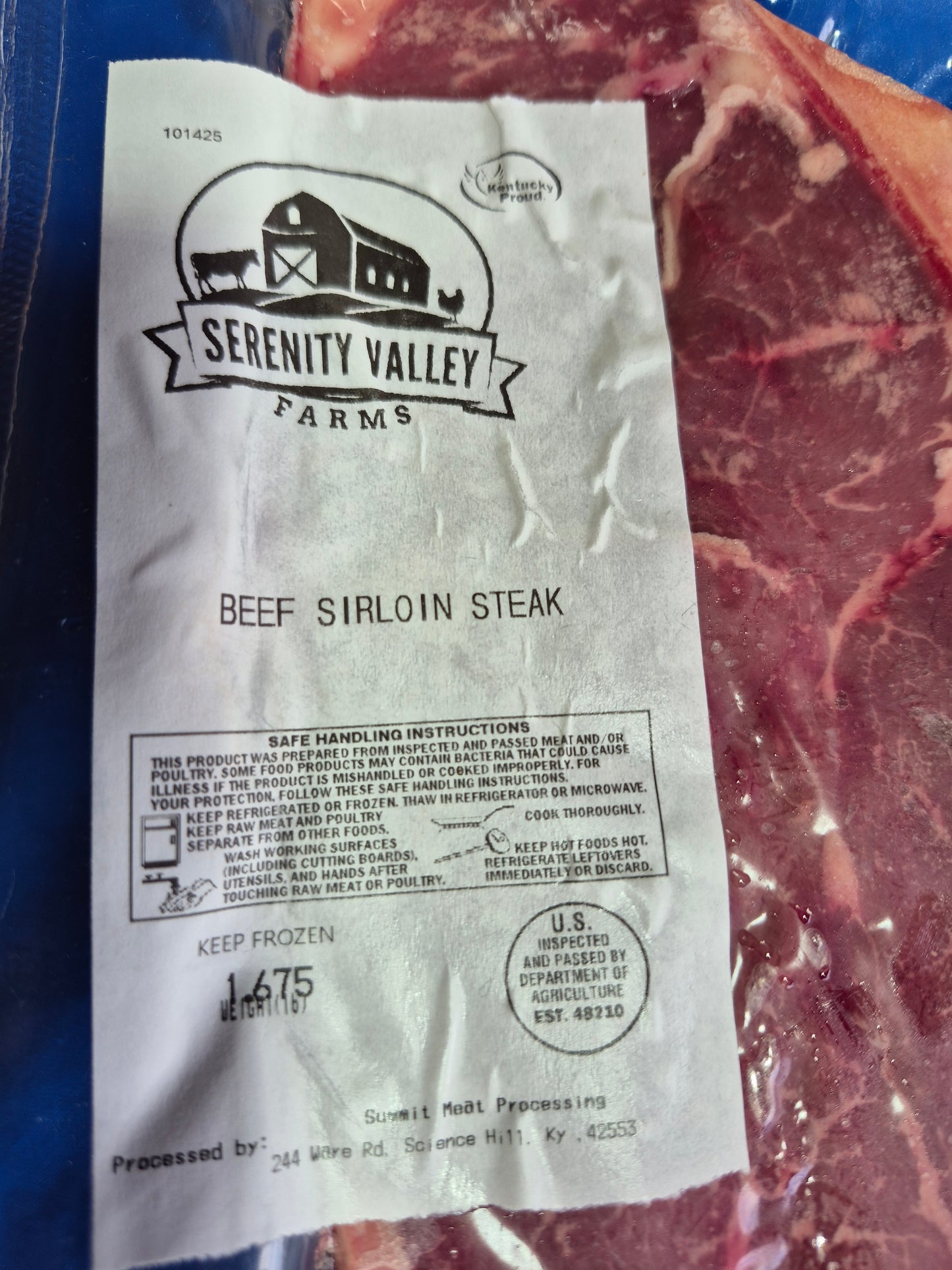 Beef- Sirloin Steak