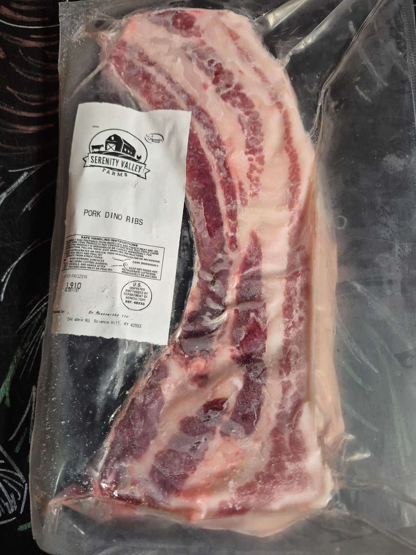 Pork Dino Ribs