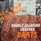 Pork Jalapeno Cheddar Bratwurst links