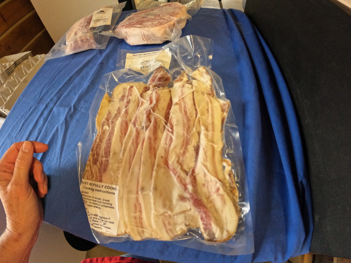 Mangalitsa Bacon - Hickory Smoked Maple Brown Sugar