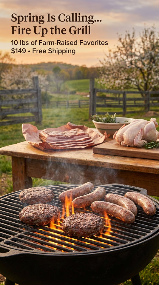 Grilling Meat Box Delivered | Pasture-Raised Beef, Pork & Chicken