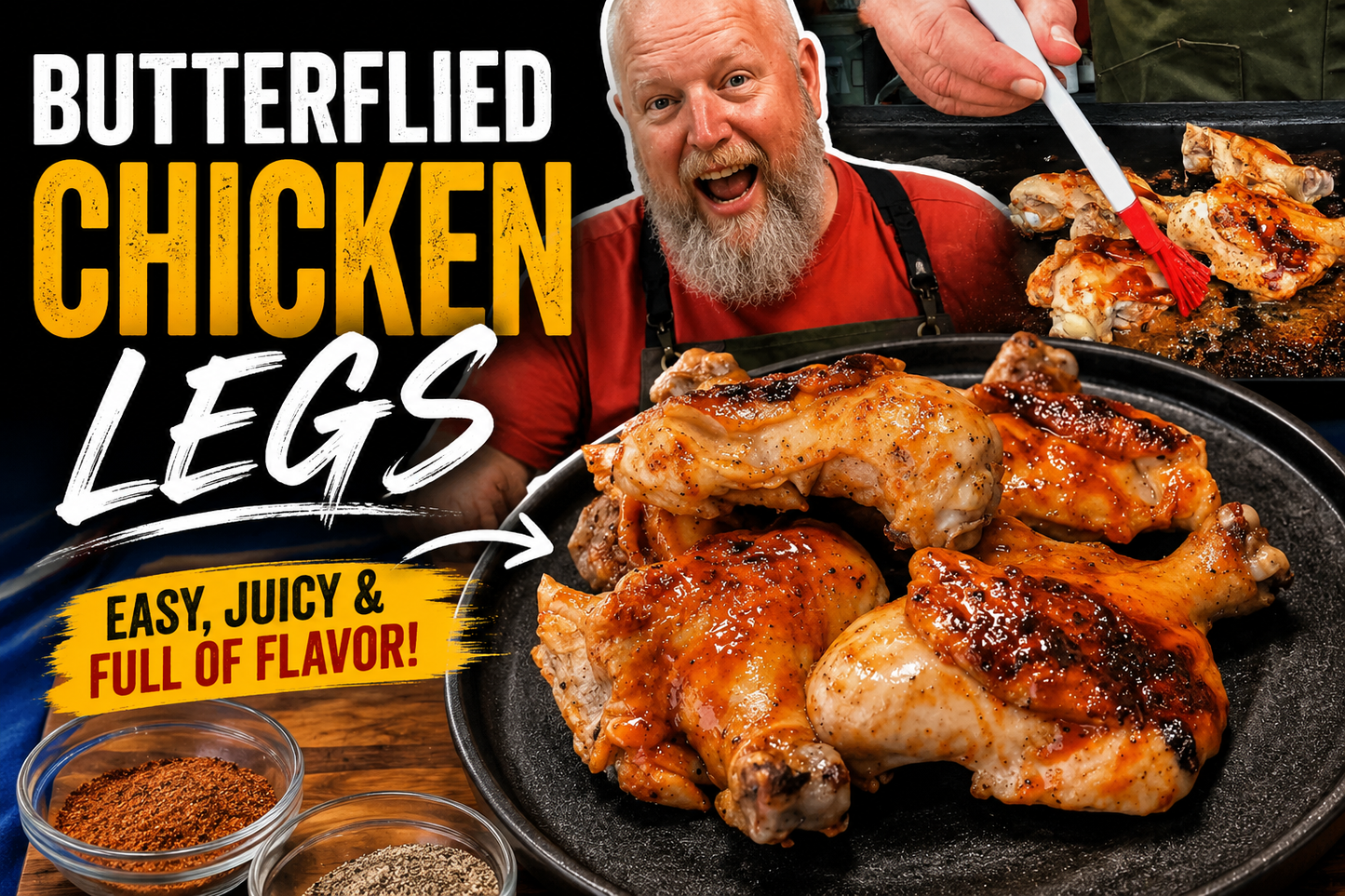 Butterflied Chicken Legs - Pasture-Raised
